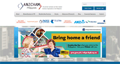 Desktop Screenshot of anzcham.com